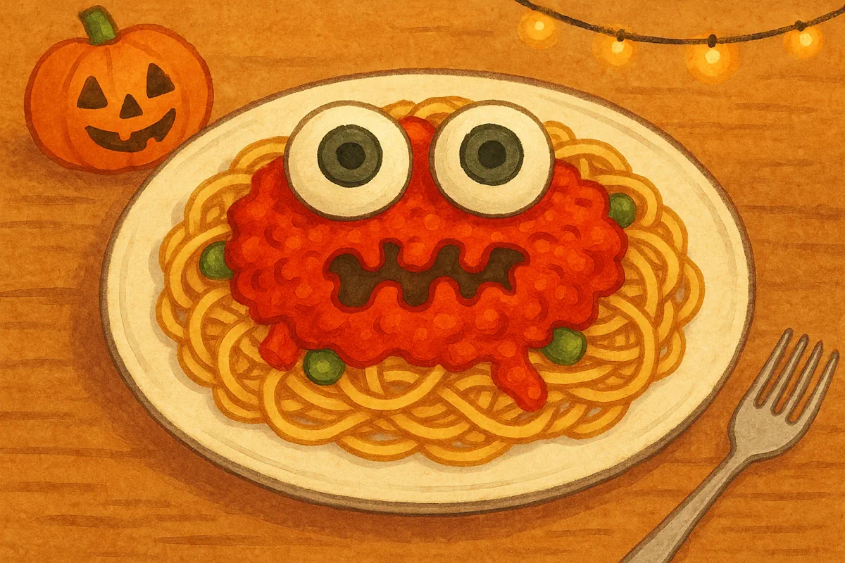 Spagetti med blodsås