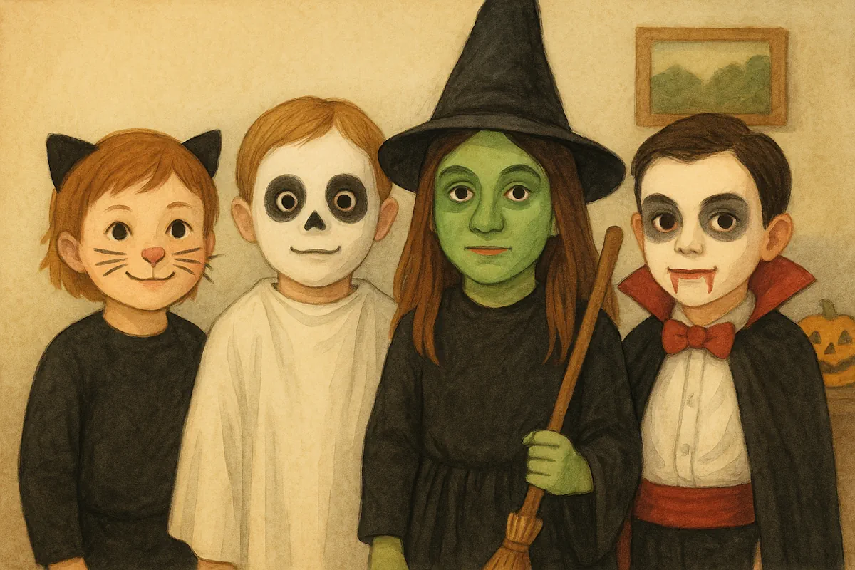 halloween sminkning