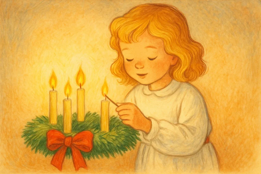 nu tändas tusen juleljus