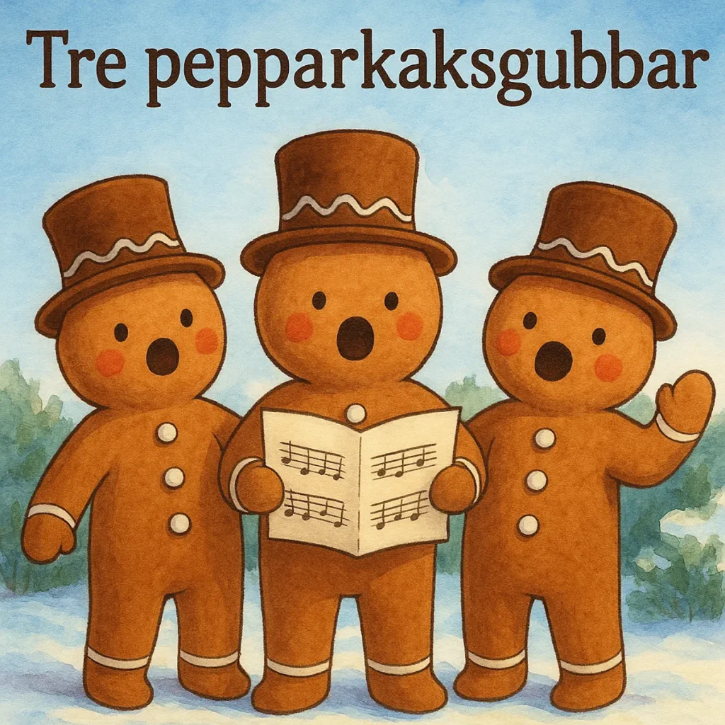 tre pepparkaksgubbar