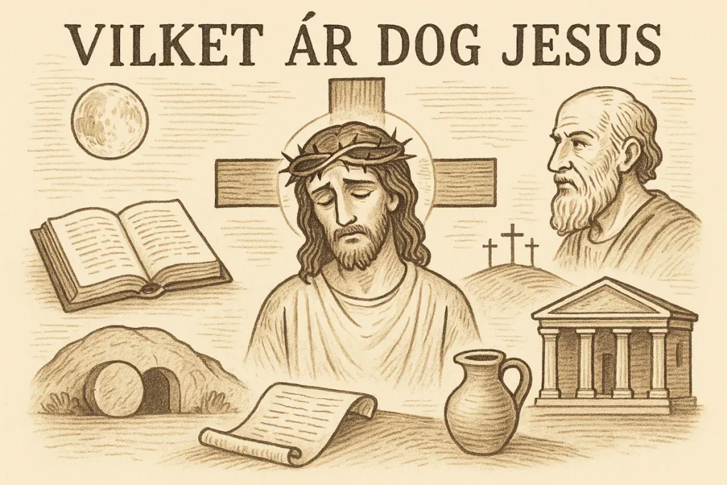 vilket år dog jesus